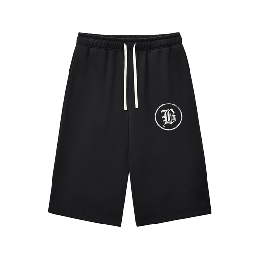 Relax B Drawstring Three-quarter Sweatpants