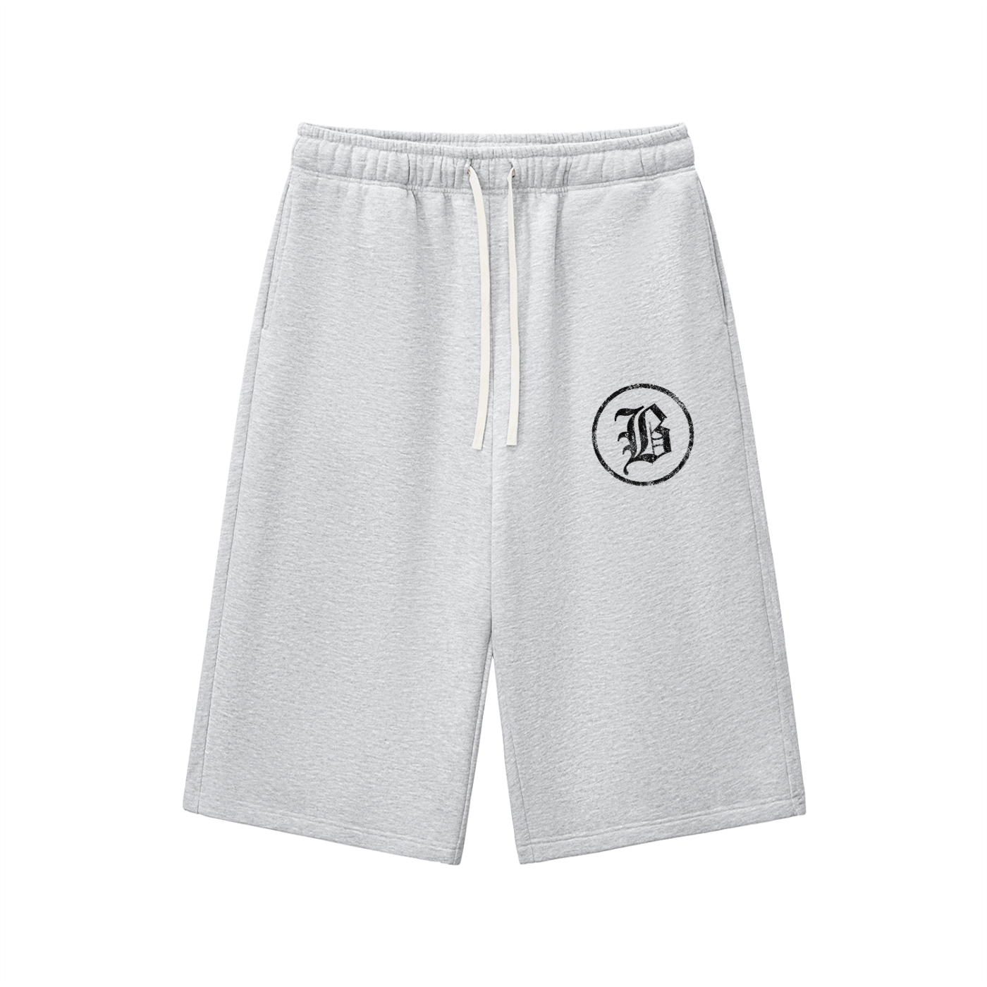 Relax B Drawstring Three-quarter Sweatpants