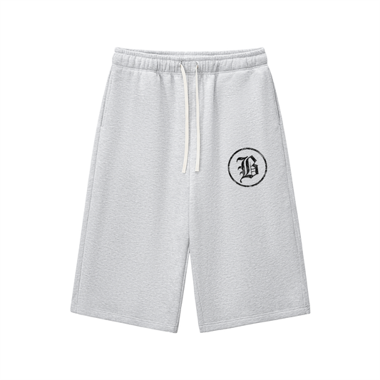 Relax B Drawstring Three-quarter Sweatpants